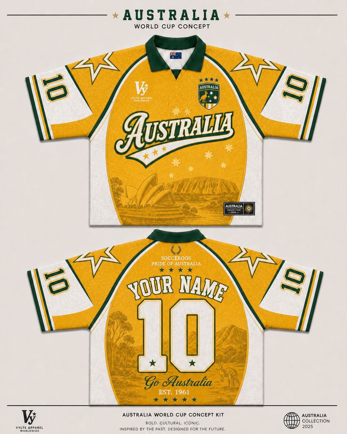 Vylte Australia Retro Jersey