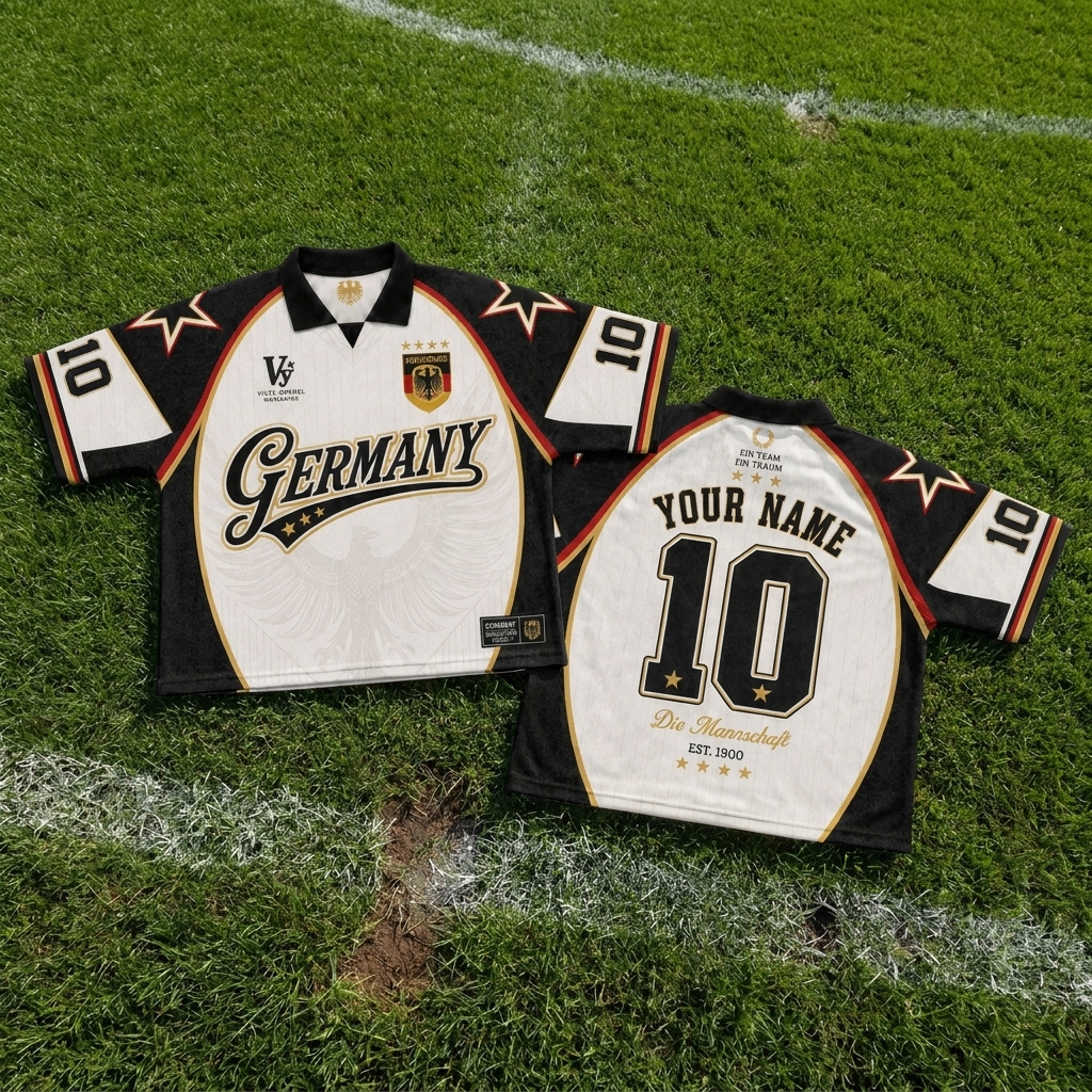 Vylte Germany Retro Jersey on field